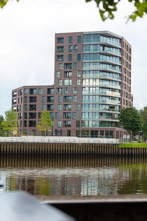 Cabana - Theview - Terrasse - Waterfront - Kostenloser Parkplatz - Wifi Oldenburg Exteriör bild
