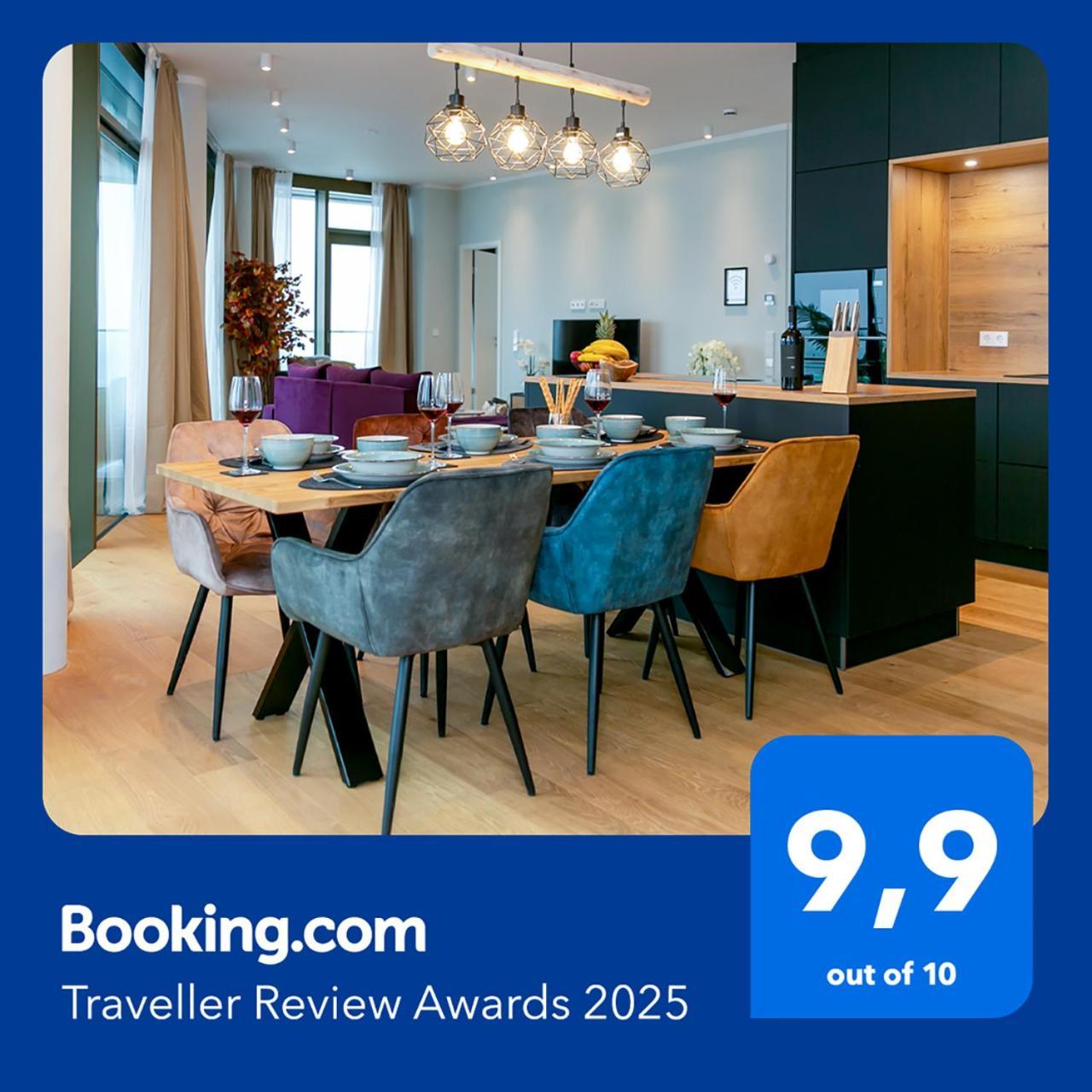 Cabana - Theview - Terrasse - Waterfront - Kostenloser Parkplatz - Wifi Oldenburg Exteriör bild